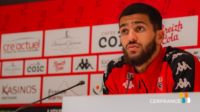 Amiens SC - EAG : le point presse de Sohaib Naïr