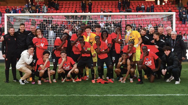 Le Stade Rennais FC aux portes de la finale de Coupe Gambardella Crédit Agricole
