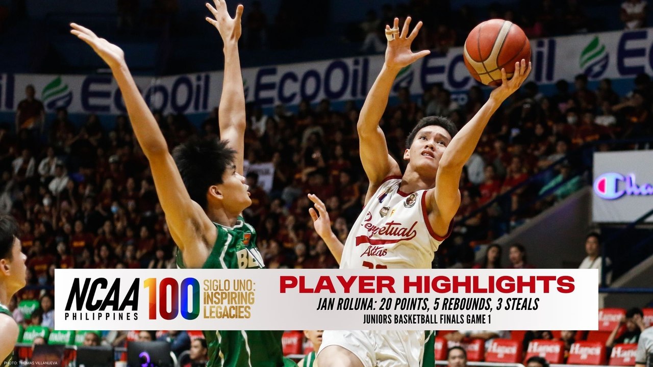 Player Highlights - Jan Roluna (Juniors Basketball Finals Game 1) _ NCAA Season 100