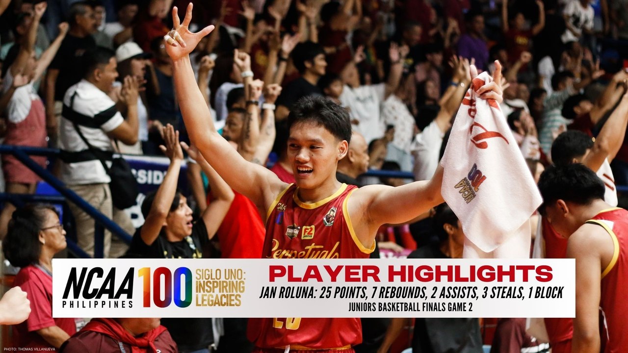 Player Highlights - Jan Roluna (Juniors Basketball Finals Game 2) _ NCAA Season 100