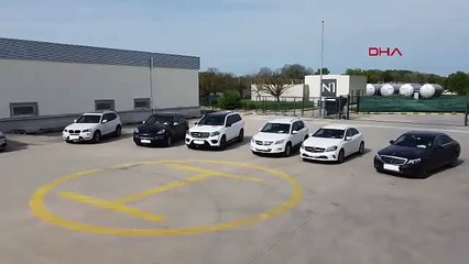 Piyasa değeri 100 milyon TL'nin üzerinde... Lüks araçlara ele konuldu
