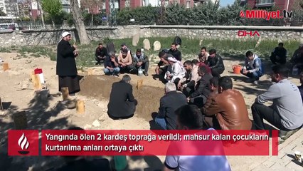 3 ve 4 yaşındaki kardeşlere acı veda! Kahreden yeni görüntüler ortaya çıktı