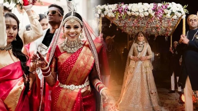 Wedding Day Outfit Ideas: शादी के दिन लहंगा या साड़ी क्या पहनें,Lehenga Vs Saree For Bride|Boldsky