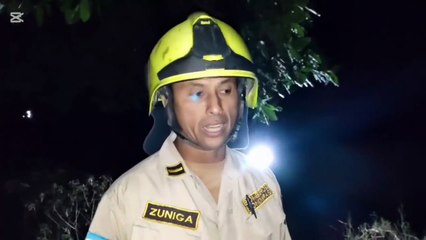 Hallan cuerpo carbonizado dentro de camioneta incendiada en Danlí