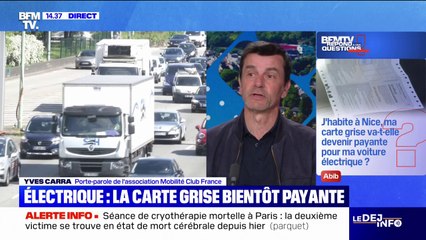 J'habite à Nice, ma carte grise va-t-elle devenir payante pour ma voiture électrique? BFMTV répond à vos questions