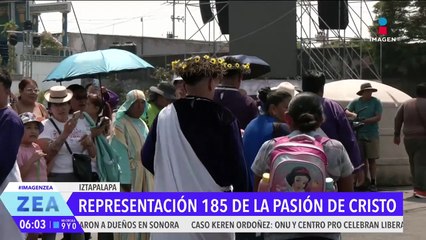 Pasión de Cristo en Iztapalapa: Reconoce el esfuerzo y apoyo de los participantes