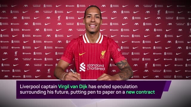 Breaking News - Van Dijk signs new Liverpool deal