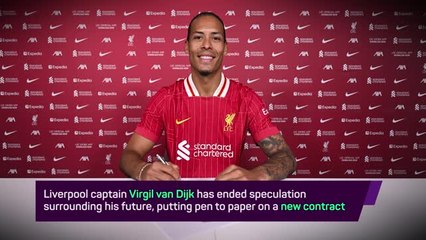Breaking News - Van Dijk signs new Liverpool deal