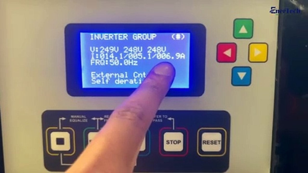 How to Fix Overload Fault in REeFI Solar Hybrid Inverter | Error Code 409 | Overlaod | EnerTech UPS