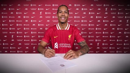 Liverpool - Virgil van Dijk prolonge jusqu'en 2027