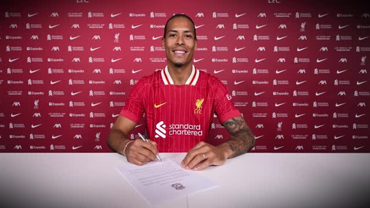 Liverpool - Virgil van Dijk prolonge jusqu'en 2027