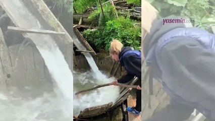 Makine yok! Çamaşırları elektrik kullanmadan otomatik yıkıyorlar