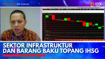 Sektor Infrastruktur dan Barang Baku Topang IHSG