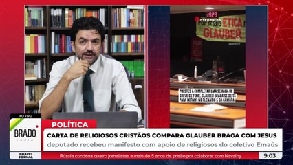 CARTA DE RELIGIOSOS HEREGES COMPARA BRAGA COM JESUS