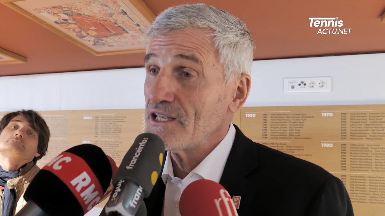 Roland-Garros 2025 - Gilles Moretton, le président de la FFT : "Ce que j'attends de ce Roland-Garros 2025... "