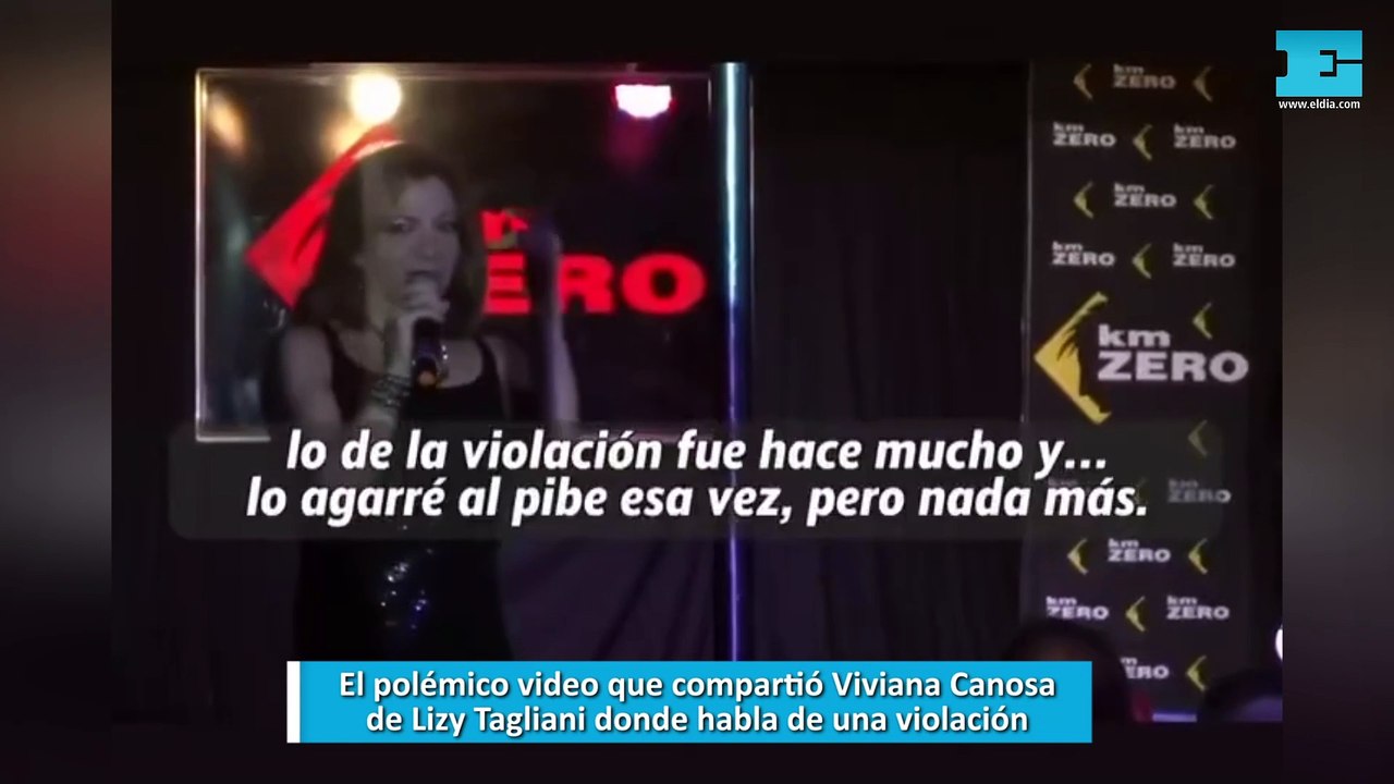 El polémico video que compartió Viviana Canosa de Lizy Tagliani donde habla de una violación