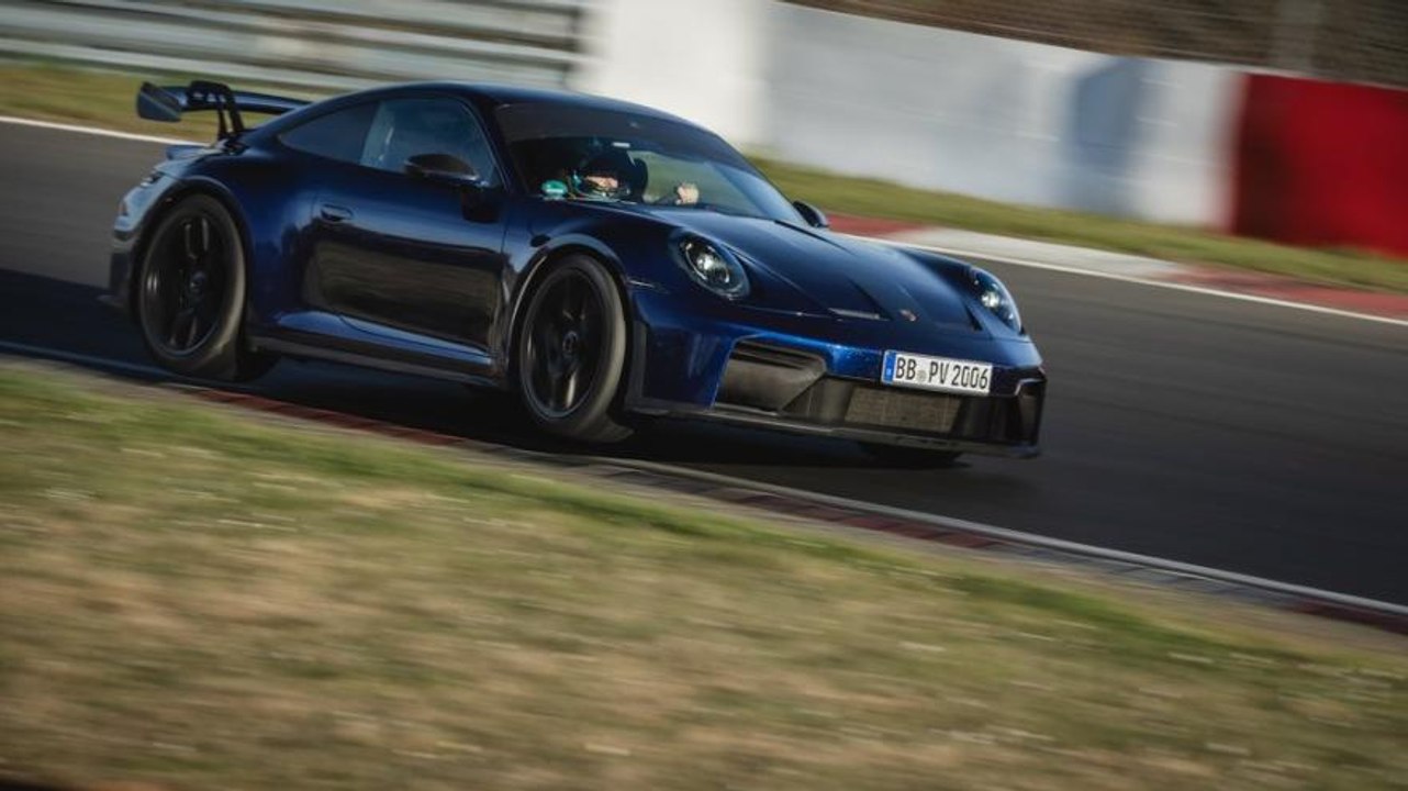 Sulla Porsche 911 GT3 nel giro record al Nürburgring