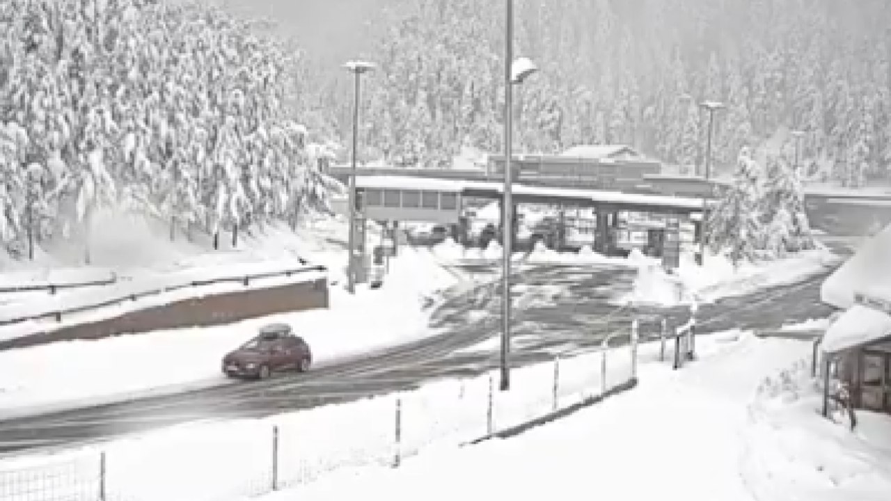 Neve in Val di Susa: Sestriere e Bardonecchia imbiancate