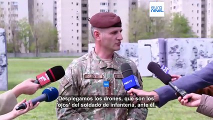 Las tropas rumanas simulan una guerra urbana en Bucarest para mejorar su preparación militar
