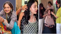 Viral Girl Monalisa का Makeup ने बदला पूरा हुलिया,पहचान पाना हुआ मुश्किल,लोगों ने दिए रिएक्शन