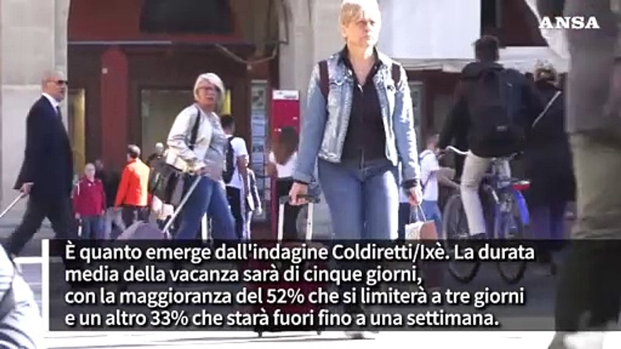 A Pasqua e nei ponti pronti per le vacanze 18,5 milioni di italiani