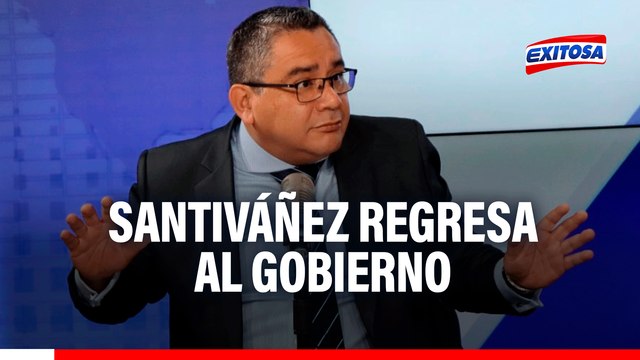 Juan José Santiváñez es designado como jefe de una oficina del Despacho Presidencial