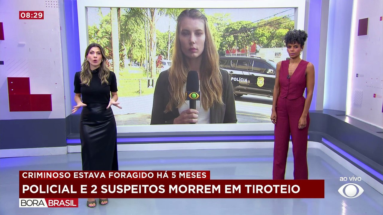 PM e dois suspeitos morrem durante tiroteio em Suzano (SP)