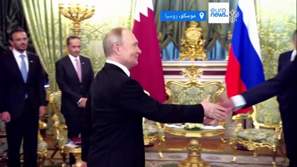 بوتين وأمير قطر في موسكو: توافق على دعم سيادة سوريا ووحدة أراضيها