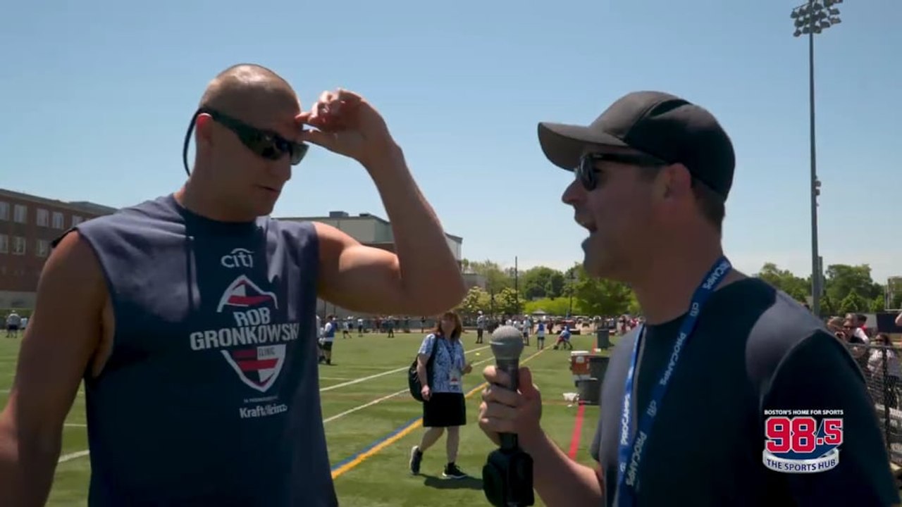 Rob Gronkowski to Toucher & Rich: "I take one day at a time, baby!"