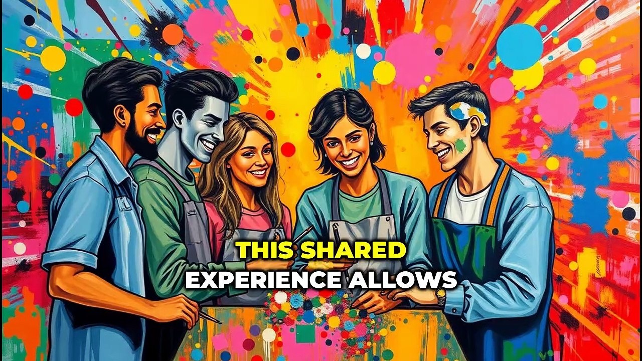 Group art therapy