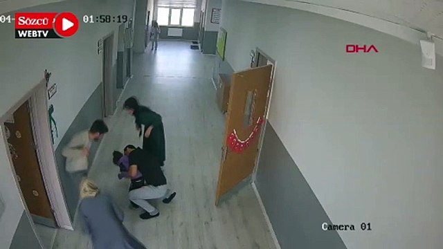 Boğazına para kaçan 5 yaşındaki Irmak'ı, okul müdürü Heimlich manevrasıyla kurtardı