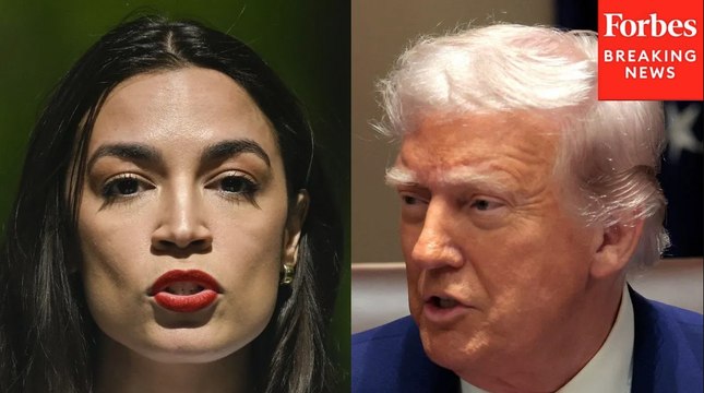 Alexandria Ocasio-Cortez Raises Alarms Over Trump’s ‘Dark Money’ Agenda To ‘Give To The Rich’