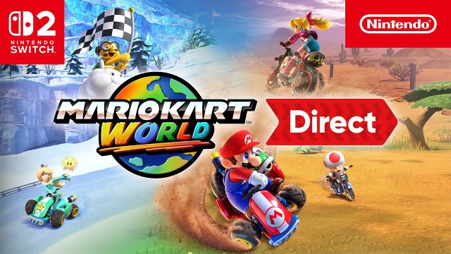Mario Kart World Direct - Todas las novedades