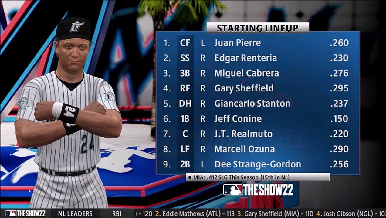 HOFBL Season 2 (8/30) Stanton changes the game with one swing; Rays @ Marlins
