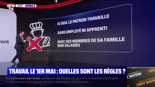 LES ÉCLAIREURS - Travail le 1er mai: que dit la loi?