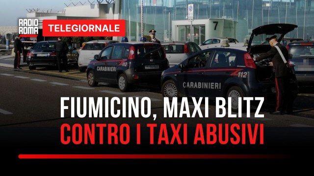 Pioggia di multe a Fiumicino per 7 NCC e 3 taxi abusivi