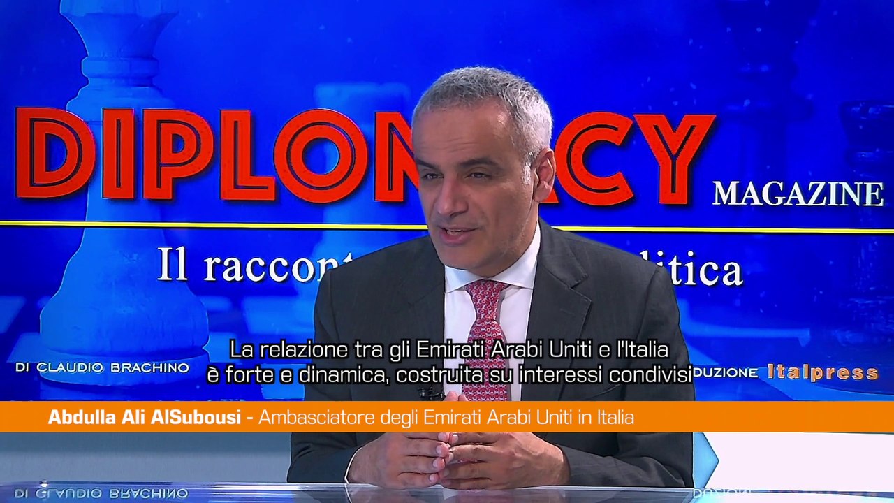 AlSubousi "Scambi commerciali Italia-Emirati Arabi in forte crescita"