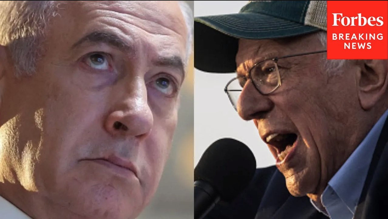 Bernie Sanders Decries War In Gaza, Says US Must Stop Funding 'The Horrendous Netanyahu War Machine'