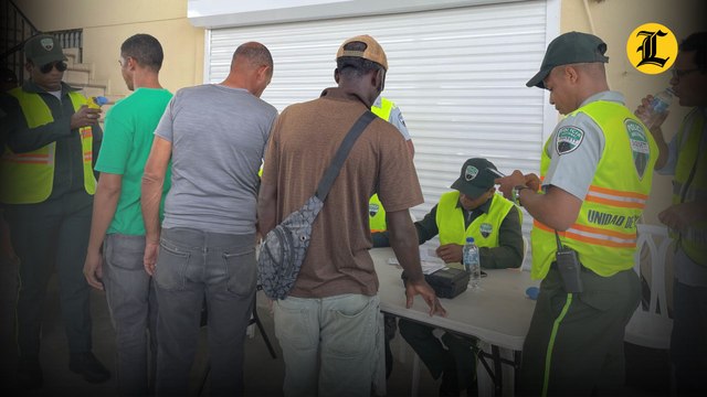 Digesett revisa vehículos y choferes en el km 9 de la Duarte para reforzar la seguridad vial