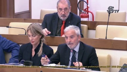 Roma - Audizione Ministro dell'Econ. Giancarlo Giorgetti  (17.04.25)