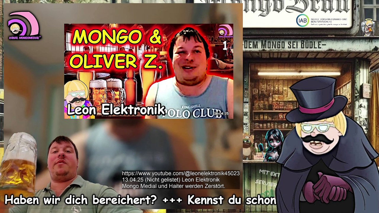 Mongotar Leon Elektronik ⚡️GEHEIMES VIDEO  2 - Leon stochert an Mongo herum! Kanal Mongomedial