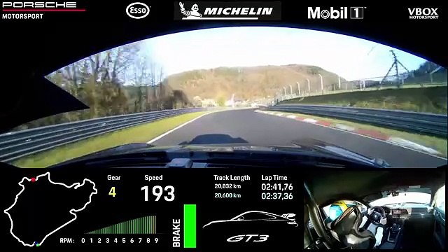 Onboard : record de la Porsche 911 GT3 Pack Weissach BVM sur la Nürburgring Nordschleife 2025