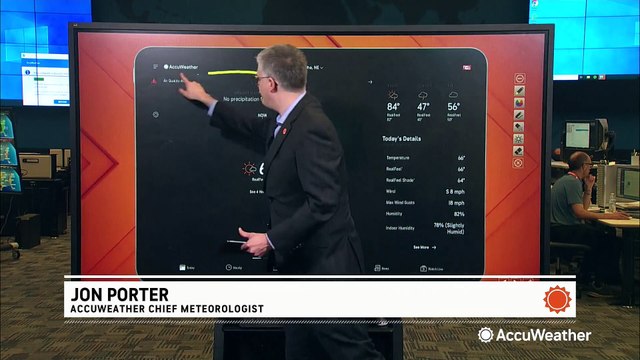 Get notified of severe weather with the AccuWeather app