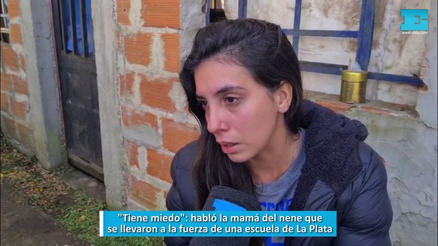 Habló la mamá del nene que se llevaron a la fuerza de una escuela de La Plata