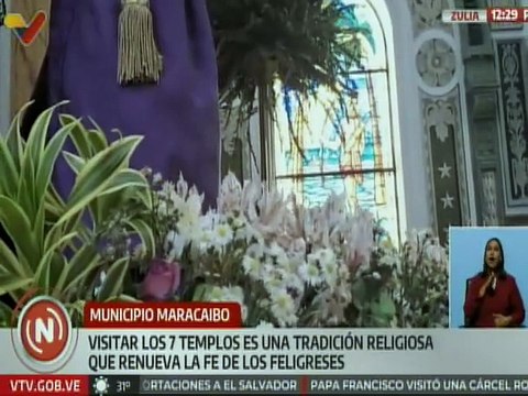 Zulia | Feligreses renuevan su fe con tradiciones religiosas