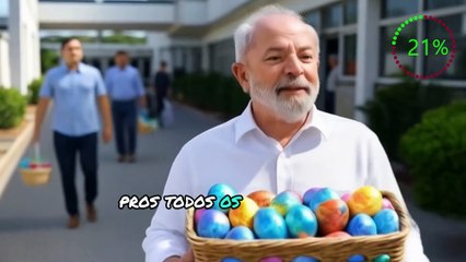 Feliz Páscoa, Quebrados! Lula manda recado pros 913 milhões de brasileires