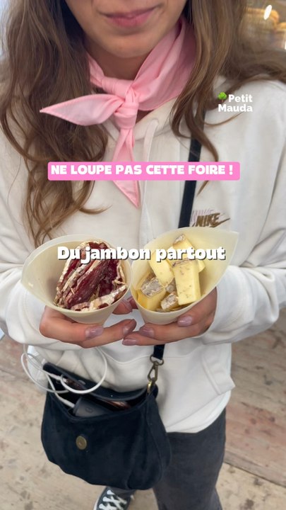 Mon ventre a explosé, mais on s’est régalés !C’était le rendez-vous à ne pas manquer pour les bons vivants : la Foire au Jambon de Bayonne.©️ Crédit : @tamara_jlnn @petitmauda👉🏻 Abonne-toi au Petit Mauda pour plus d'inspiration ! 🌳