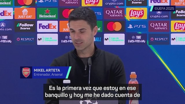 Atropella al Madrid y tiene la honestidad de decir esto sobre el Bernabéu: Arteta, qué clase