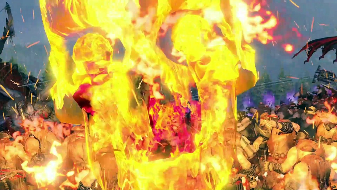 OGRE KINGDOMS vs DAEMONS OF CHAOS - Total War_ WARHAMMER III Cinematic Battle