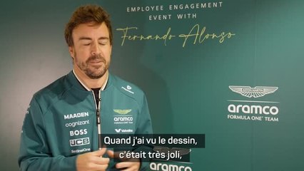 Aston Martin - Alonso adore son casque spécial Arabie Saoudite